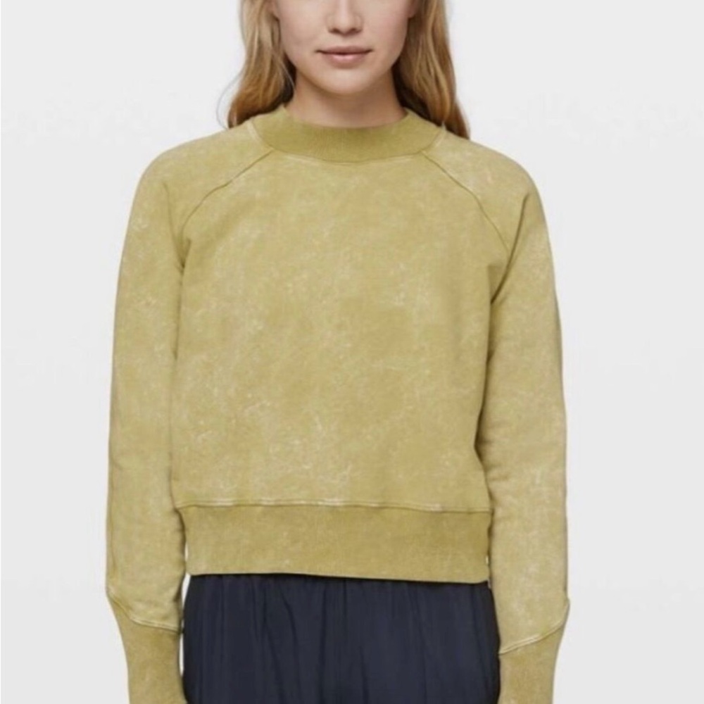Lululemon Sweatshirt Mustard Yellow